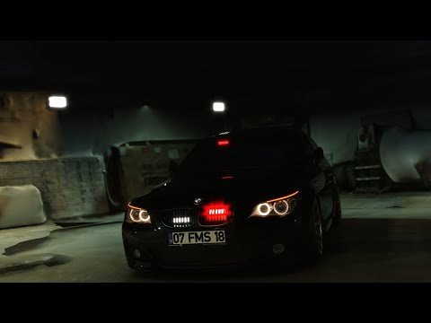 Hasibe ft Umut Timur - Kaç Kere (Slowed + reverb) | BMW 530D E60 KLİP (Cinematic Video)