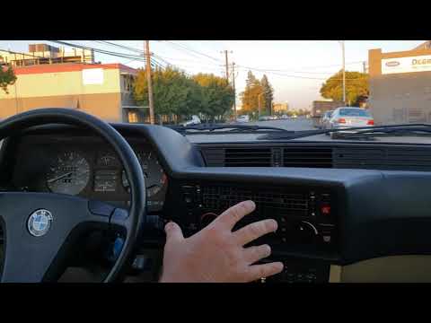 Thumbnail for 1984 BMW E24 633csi 5 Speed Test Drive by BMW E24