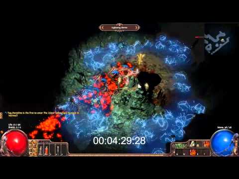 Path of Exile Race - 12 Min Solo Burst 1 (S08F135A)