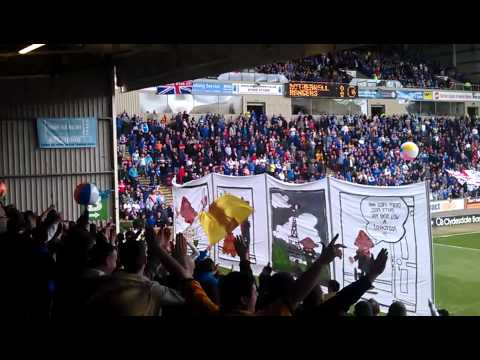 Motherwell FC Song v Rangers 31-03-2012