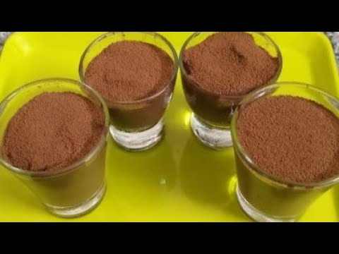 Chocolate mousse within 5 minutes