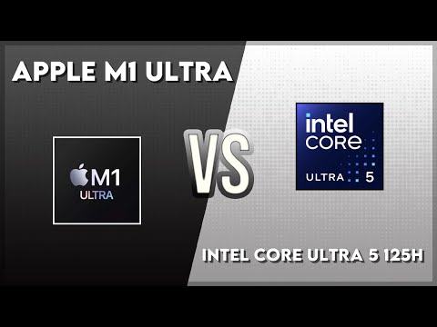 Apple M1 Ultra vs Intel Core Ultra 5 125H Technical Comparison