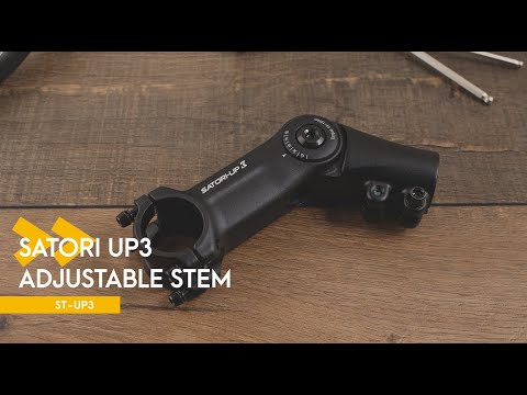 Satori UP3 Bike Bicycle Riser Extension Adjustable Handlebar Stem 1-1//8 x 31.8mm x 90mm