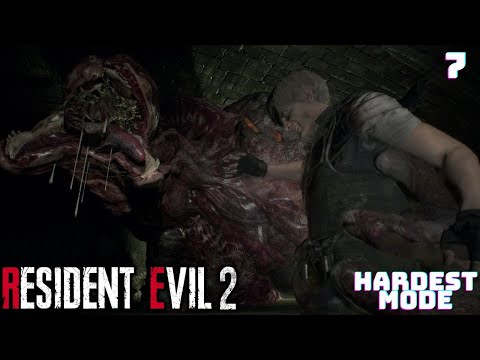 Resident Evil 2 Remake PS5 Hardcore mode Full gameplay Playthrough Leon Pt 7 : Flamethrower & Sewers