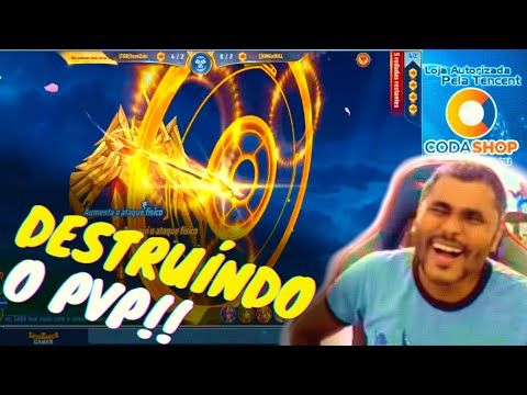 PVPS ÉPICOS COM AIOLOS E RADHA!!! - Cortes - Saint Seiya Awakening