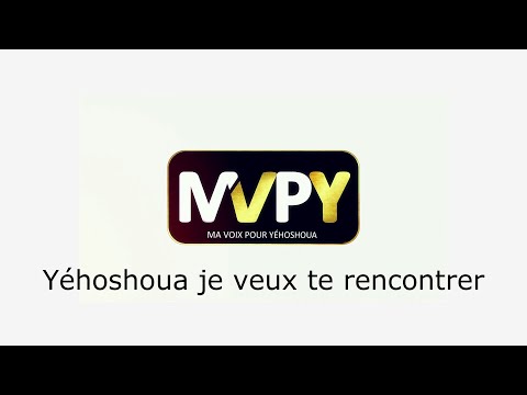 Yéhoshoua je veux te rencontrer - Maroc Pour Yéhoshoua