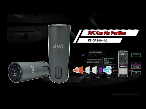 JVC Car Air Purifier with 4 Stage Air Purification