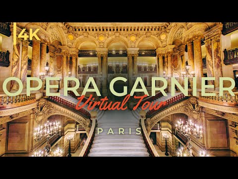 סרטון סיור באיכות 4K בבית האופרה גרנייה בפריז