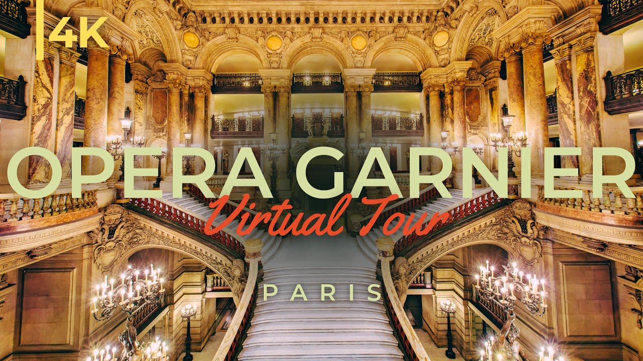 Embark on an enchanting virtual exploration of the Palais Garnier.