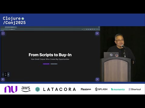 From Scripts to Buy-In: How Small Clojure Wins Create Big Opportunities - Choomnuan