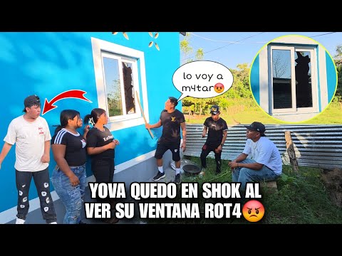 YOVA Empvtado Reaccionó Al Ver Su Ventana Rot4😡Esto No Se Lo Perdonara A JUNIOR❌️Tienes Que Ver