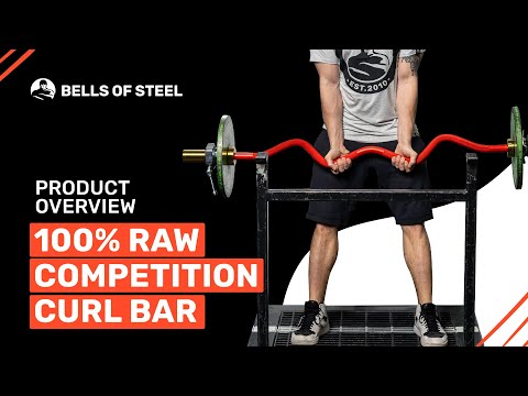 100% RAW Competition Curl Bar Overview