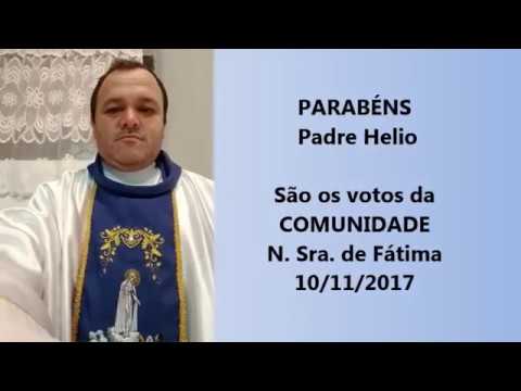 Parabéns Padre Helio Pedro de Souza.