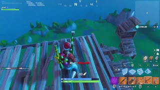 フォートナイト　フレンドと建築バトル　[直ざし]