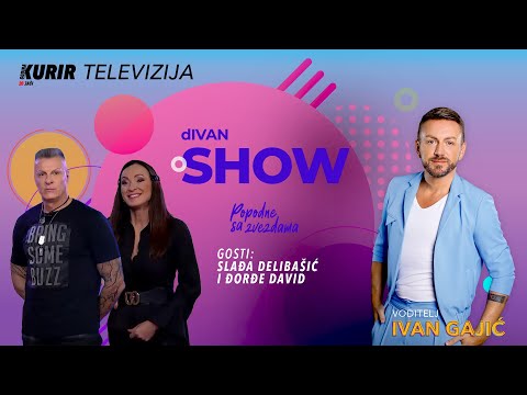 „DIVAN SHOW“: Slađa Delibašić i Đorđe David otkrili do sada nepoznate detalje iz života!