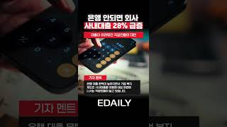'은행 안되면 회사서 빌리면 되지' 사내대출 1년새 28% 늘었다!