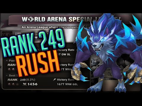 Analyzing My Rank 249 Rush in Special League : Summoners War
