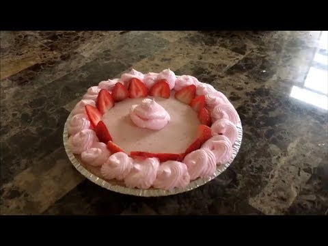 Como hacer pie de FRESA ! postre DELICIOSO