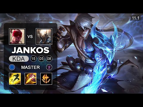G2 Jankos Lee Sin Jungle vs Pantheon - EUW Diamond Patch 11.1