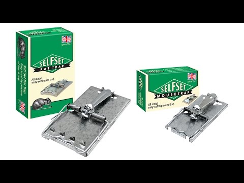 Self Set Mouse & Rat Traps - British made all metal easy setting traps by Self Set
