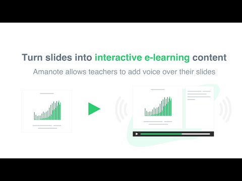 How to create interactive e-learning content with Amanote