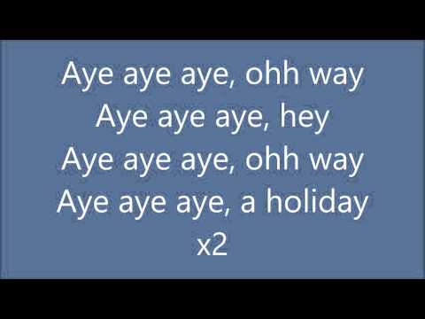 Holiday Akon ft DJ Antoine with lyrics
