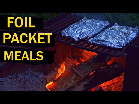 Foil Packet Meal for Campfire, Grill, or Oven | Camping Travelogue