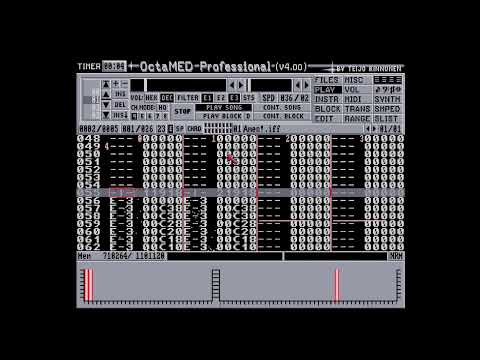 breakcore in octamed is also nothing new.