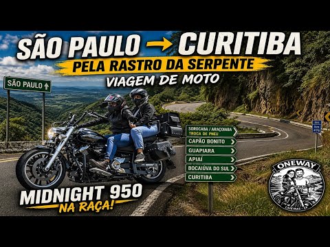 De SP até Curitiba pela Rastro da Serpente | Rolê completo de Midnight 950