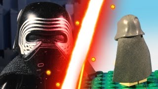 STAR WARS The Force Awakens in LEGO Stop-Motion