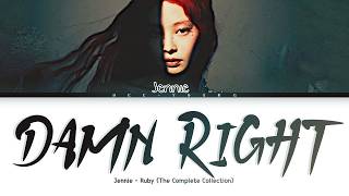 Download lagu JENNIE 'Damn Right (JENNIE Only Audio)' Lyrics mp3