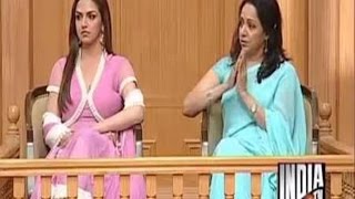 Hema Malini with Esha Deol in Aap Ki Adalat (Part 2) - India