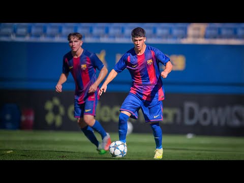 Quim Junyent vs Olympiacos - Uefa Youth League