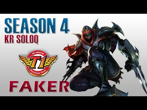 SKT T1 Faker - Zed vs Orianna - KR SoloQ