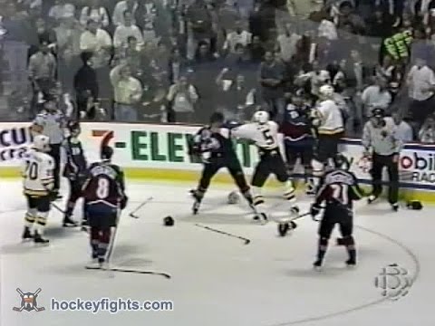 Uwe Krupp vs Dana Murzyn Apr 27, 1996