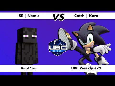 UBC Weekly #72 GRAND FINALS - SE | Nemu (Steve) Vs. Catch | Koro (Sonic) - SSBU