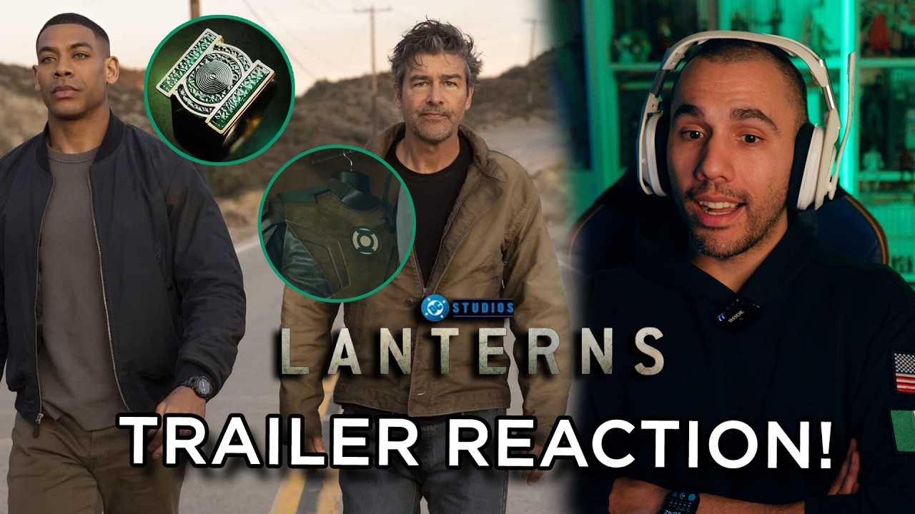 LANTERNS: TRAILER REACTION! STRANISSIMO MA MI PACE