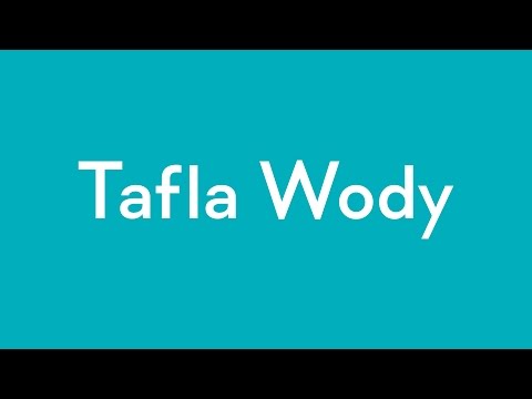 Video thumbnail for Tafla wody