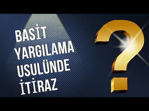 ceza muhakemesi hukuku basit yargılama usulünde itiraz-kısa-KPSS