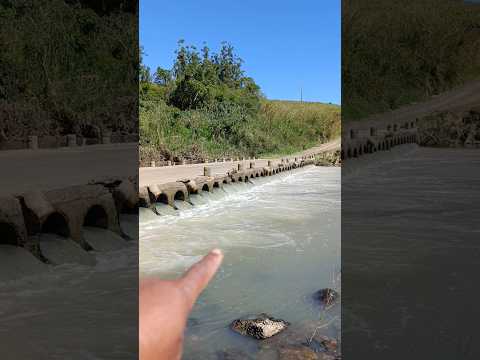 ponte molhada entre Rosário do Ivaí-PR e Ortigueira