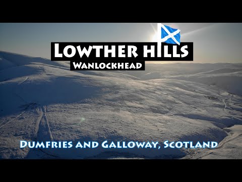 Lowther Hills | Wanlockhead (Dumfries and Galloway)- Scotland in 4K | Drone Footage