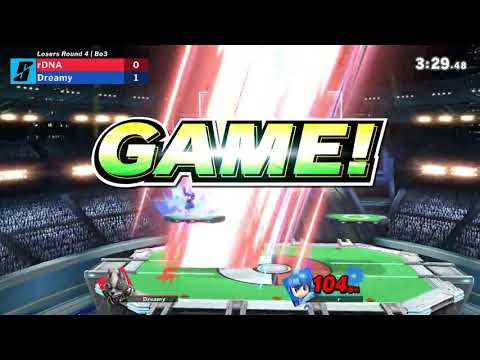 Smash at Park University LR4 - Dreamy (Wolf) vs. rDNA (Mega Man)