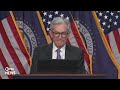 WATCH LIVE: Powell holds news briefing after Fed committee decision on interest rates - Video