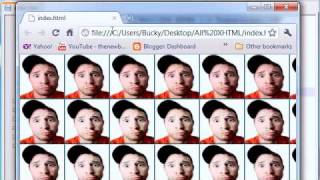 XHTML and CSS Tutorial - 20 - Background Images
