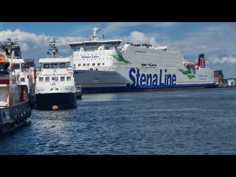 Kiel. Stena line schiff