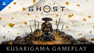 Ghost of Yōtei - Kusarigama Gameplay | PS5 Games Trailer