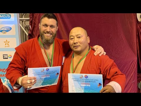 Barry Gibson world sambo masters bronze medal fight 2018 highlights