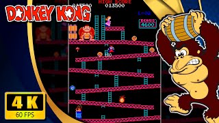 Donkey Kong (Arcade) 【Longplay】