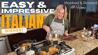Dinner in 30 Minutes - Chicken Marsala and Caprese Chicken - Hoked and Rooted At Home