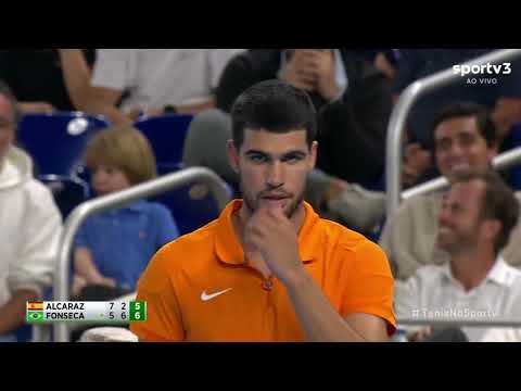 JOÃO FONSECA x CARLOS ALCARAZ: 10 MINUTOS FINAIS | TÊNIS MIAMI INVITATIONAL 2025